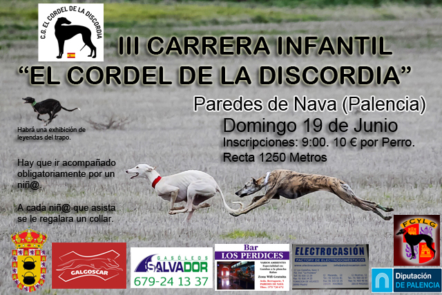 III CARRERA INFANTIL «EL CORDEL DE LA DISCORDIA»